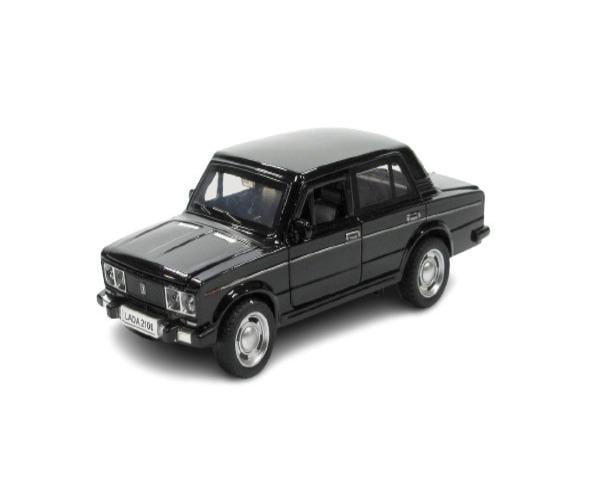 Автомодель Автопром Lada 2106 1:32 Черный (7642)