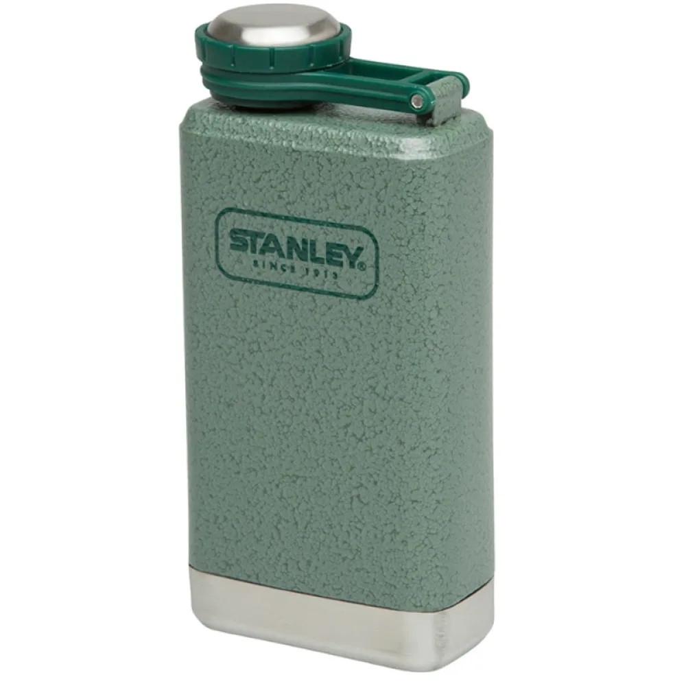 Фляга Stanley Adventure SS 79-1013-0,14 с герметичной крышкой из нержавеющей стали 140 мл Зеленый