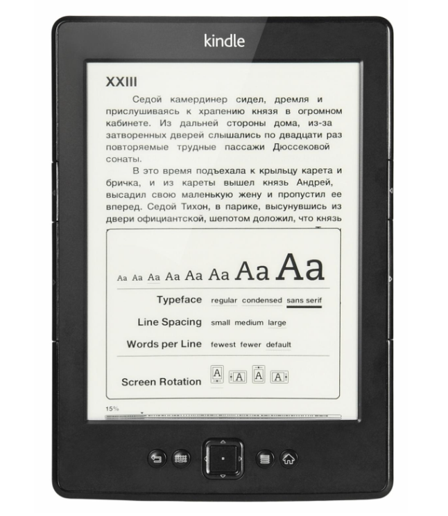 Электронная книга Amazon Kindle 5Gen Black (14075573) - фото 1