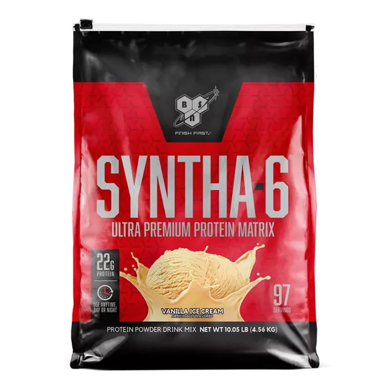 Комплексный протеин BSN Syntha-6 Ванильное мороженое 4,56 кг (02981-02)