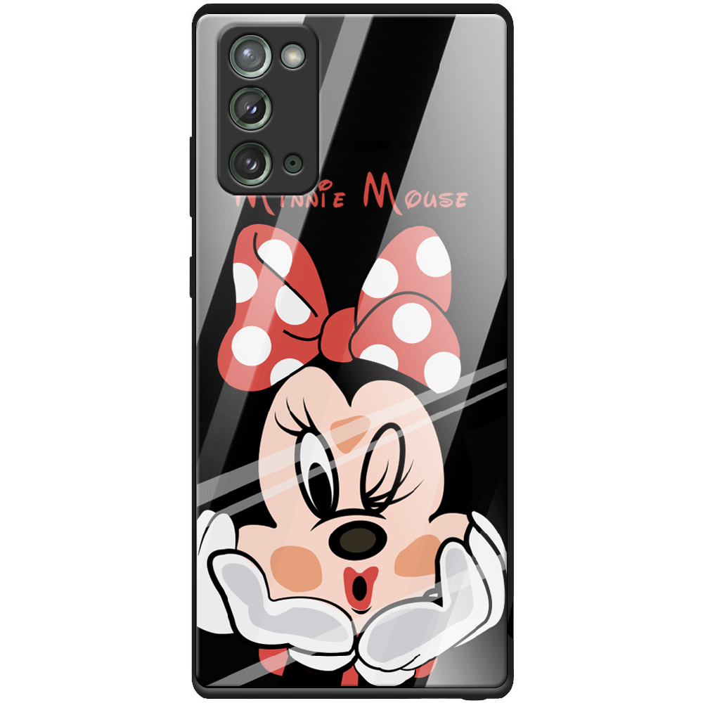 Чохол Boxface Samsung N980 Galaxy Note 20 Lady M Чорний силікон зі склом (40568-cc59-41112)