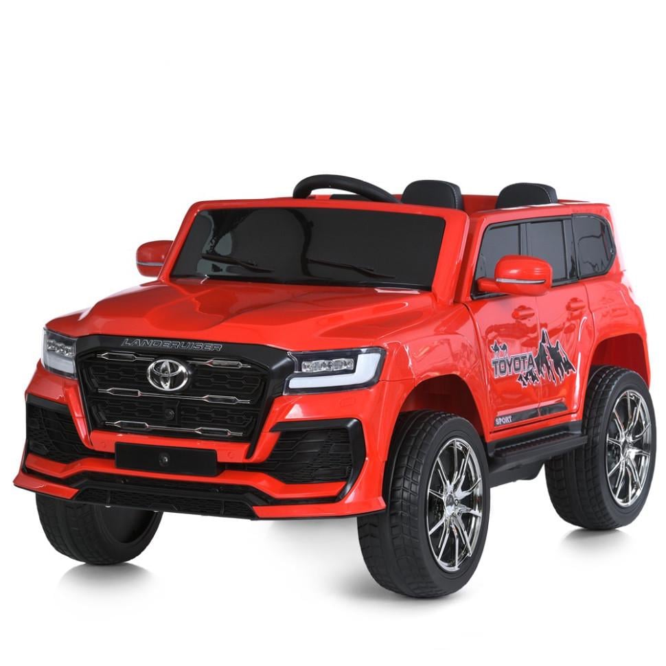 Детский электрический джип Bambi Toyota 12V одноместный до 35 кг Красный (DE-169-E-877)