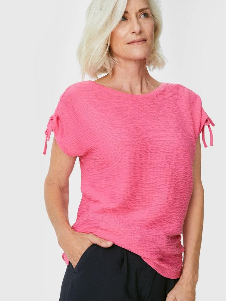 Футболка C&A 64390/2131451x37 жіноча XS Рожевий (185372)