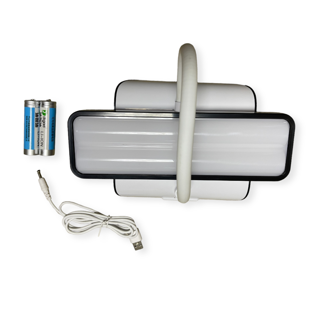 Настільна лампа-трансформер світлодіодна Digad 1937 4W 3000-6000K 48 LED із сенсорним керуванням та акумулятором 18650 Білий - фото 9 Настільна лампа-трансформер світлодіодна Digad 1937 4W 3000-6000K 48 LED із сенсорним керуванням та акумулятором 18650 Білий - фото 9