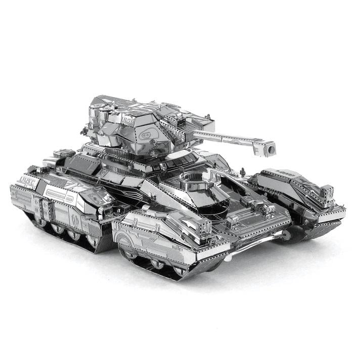 Пазл металлический 3D Танк Halo UNSC Scorpion 6,6x2,8x4,6 см (2270)