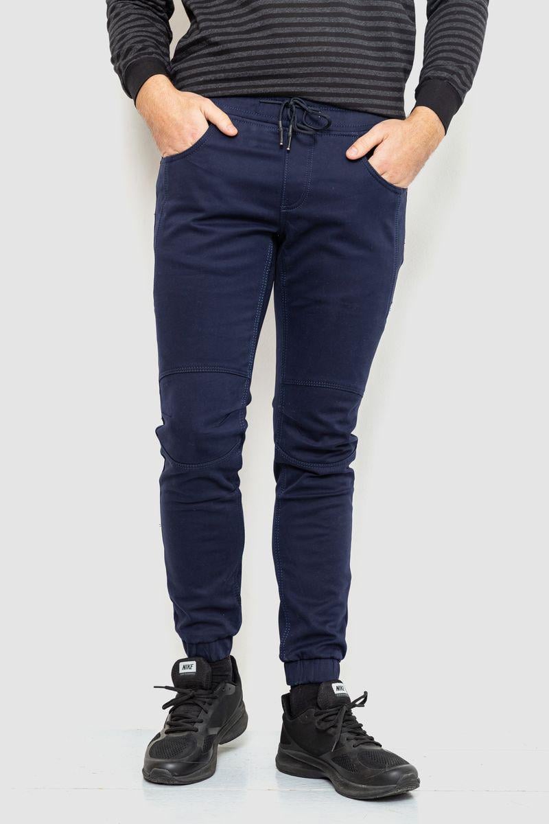 Джоггери чоловічі Ager 182R2098 на флісі р. 27 Темно-синій (65c604057c4d01175417705e)
