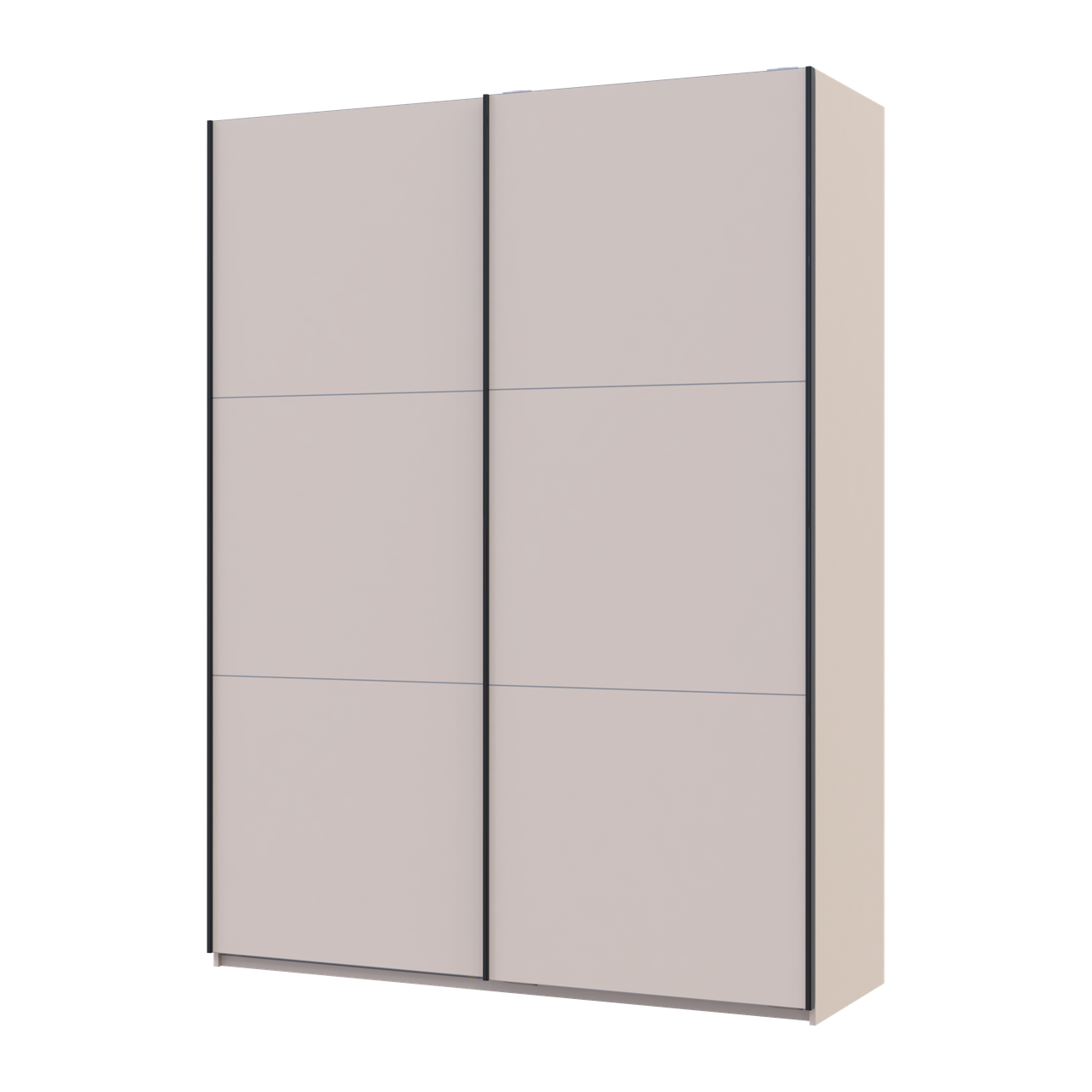 Шкаф-купе Doros G-Caiser 2 ДСП/3 части 180х60х240 см Кашемир (42005320)