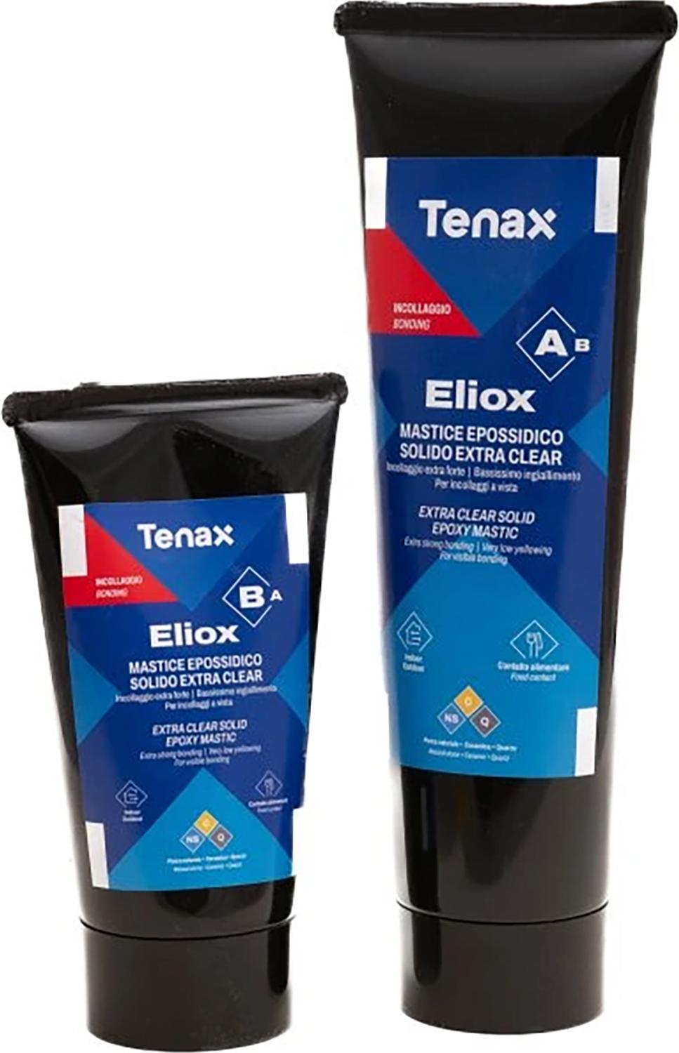 Клей эпоксидный TENAX Eliox A+B 450 г сверхпрочный нежелтеющий для камня керамики Прозрачный (004475) - фото 2