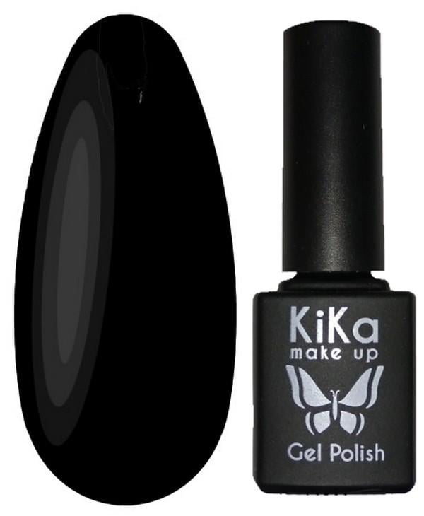 Гель-лак Kika 3в 1 №010 эмаль 8,5 мл Черный (KGP-010-3b)