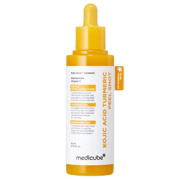 Пилинг осветительный с кислотой и куркумой Medicube Kojic Acid Turmeric Peel Shot 80 мл (33802198)