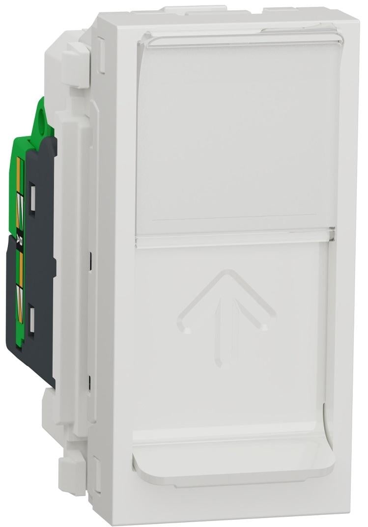 Розетка компьютерная Schneider Electric RJ45 категория Unica 6UTP 1 модуль ABS-UV Белый (NU341418) Розетка компьютерная Schneider Electric RJ45 категория Unica 6UTP 1 модуль ABS-UV Белый (NU341418)