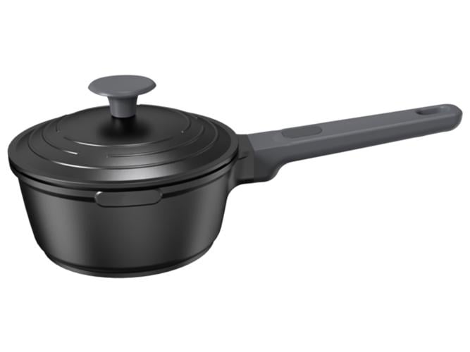 Ковш с крышкой IQ Be Creative алюминиевый 16 см 1,3 л (MLM-IQ-4047-16)