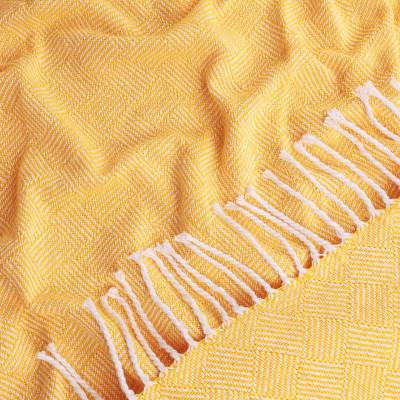 Плед ламинат 140х200 см Ярко-желтый - фото 2 Плед ламинат 140х200 см Ярко-желтый - фото 2