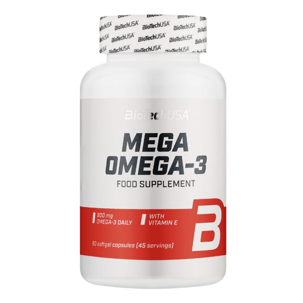 Омега 3 BioTech USA Mega Omega 3 90 софтгель капс. (00489-01)