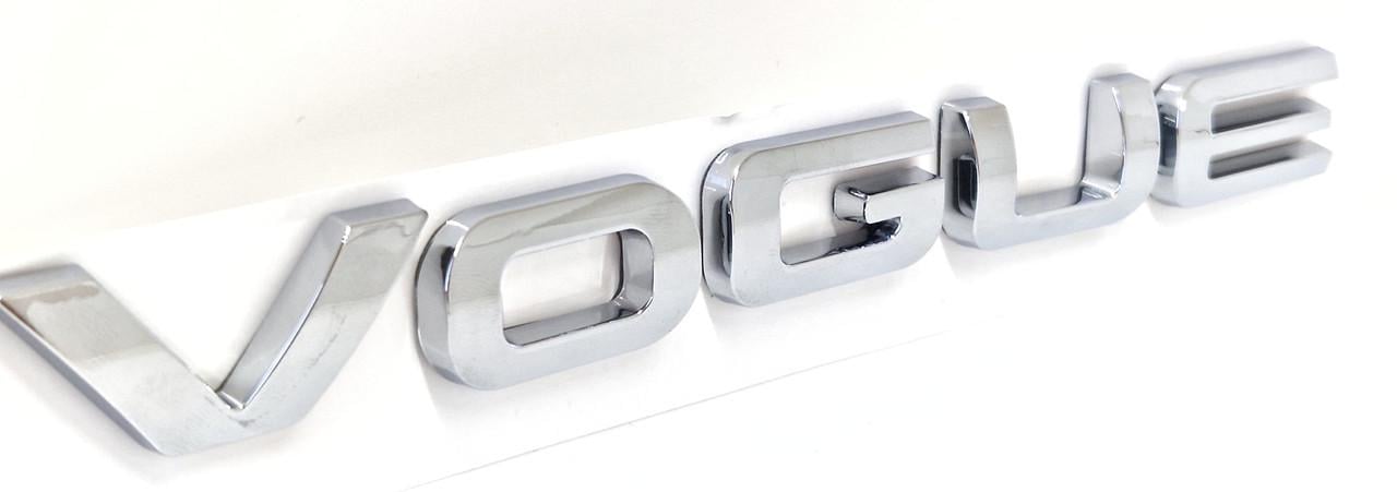 Эмблема на крышку багажника Range Rover VOGUE Chrom (2337945518)