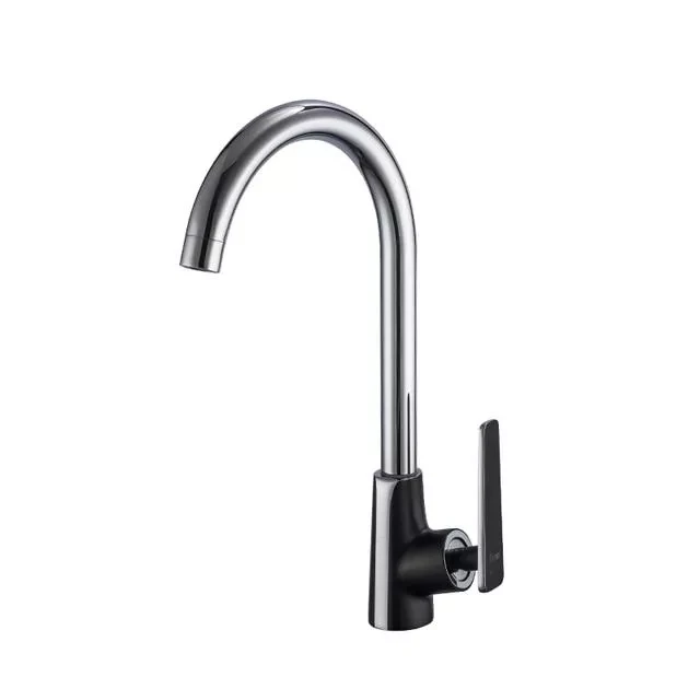 Смеситель для кухни Frap F4057 Черный/Хром (SE01037334)