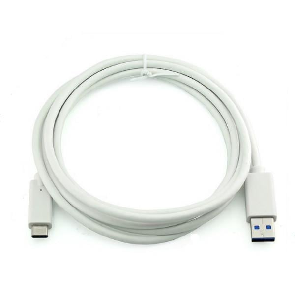 Кабель USB 3.1 Type-C to C M/M 1 м Белый (S0627) Кабель USB 3.1 Type-C to C M/M 1 м Белый (S0627)