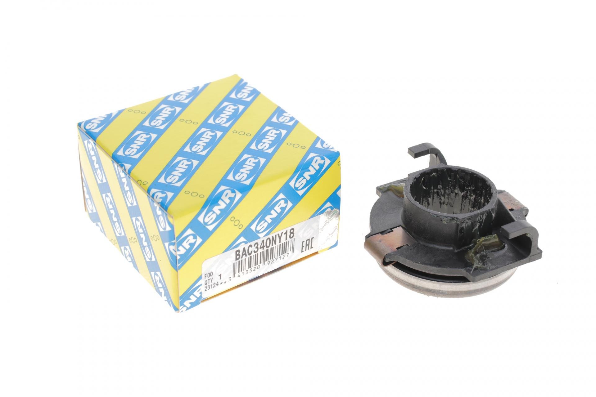 Витискний підшипник SNR Renault Kangoo 1.2i/1.5dci/1.9D (BAC340NY18)