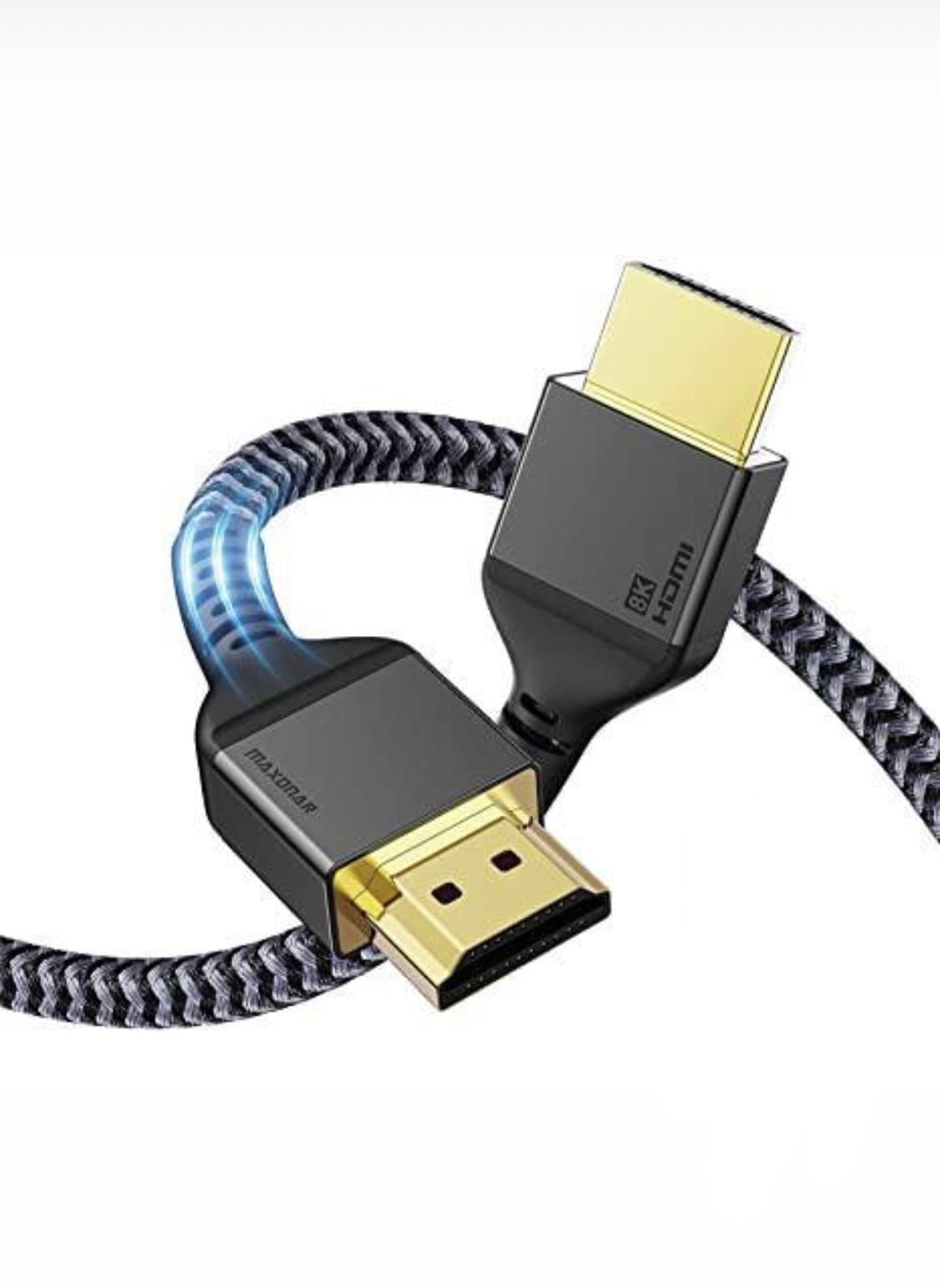 Кабель Maxonar HDMI 2.1 8K 48 Гбит 1 м (1618626120)