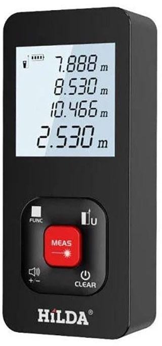 Лазерний далекомір HILDA LDM E50 CJ390 на акумуляторі 50 м (2147817229)