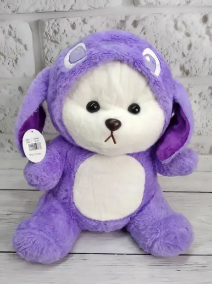 Мягкая игрушка детская Мишка Тедди 2в1 с пледом 42 см Фиолетовый (28443988) Мягкая игрушка детская Мишка Тедди 2в1 с пледом 42 см Фиолетовый (28443988)