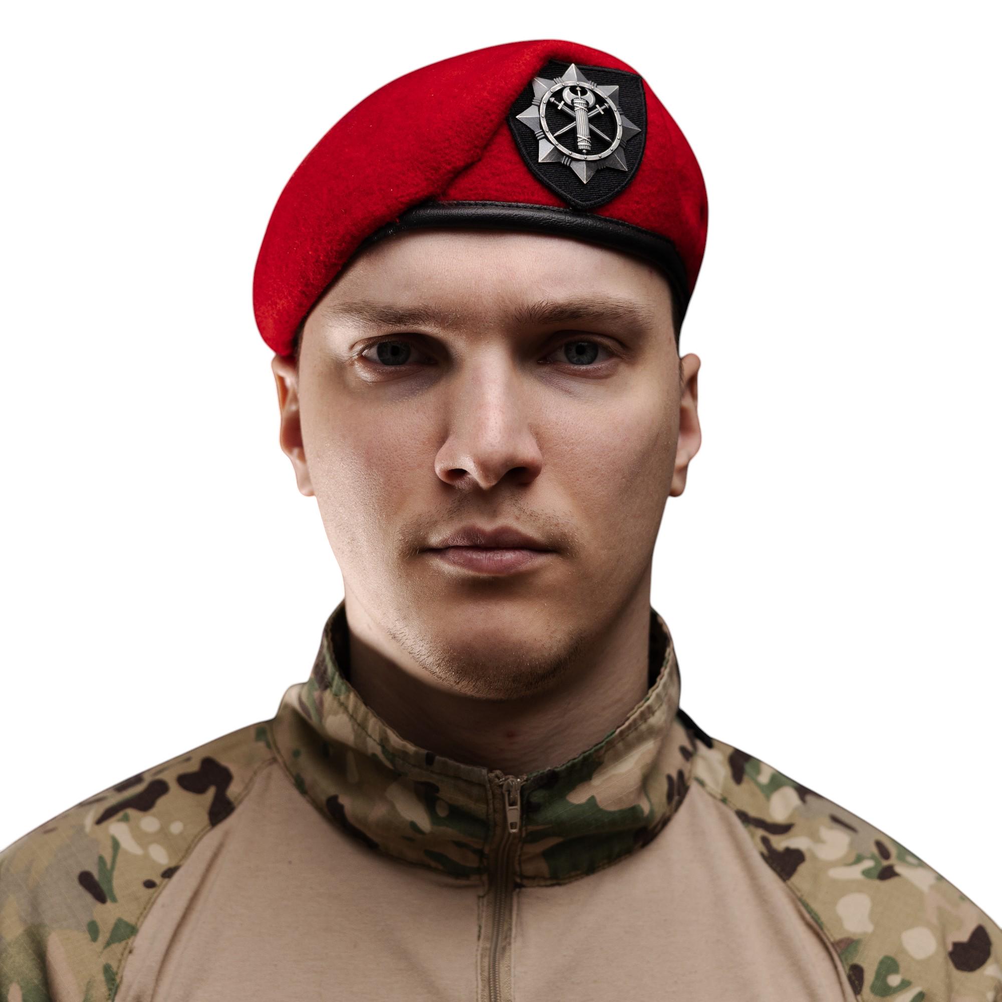 Берет ВСП с подкокардником M/55-56 см Красный (29044664)