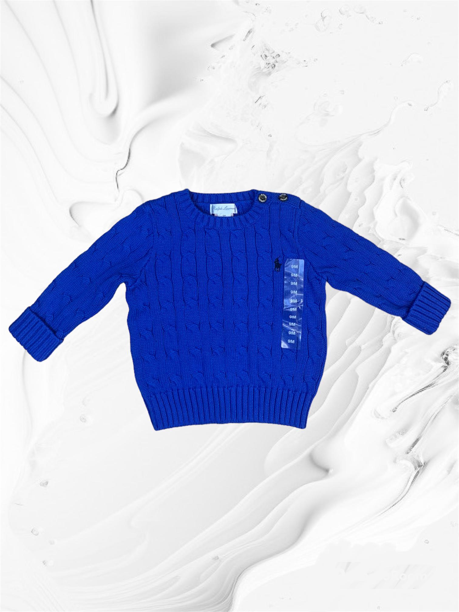 Свитер Polo Ralph Lauren 9M 75 см Синий (0012722)