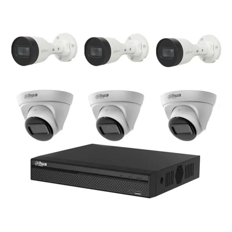 Комплект видеонаблюдения IP Dahua KIT-DH202 уличный