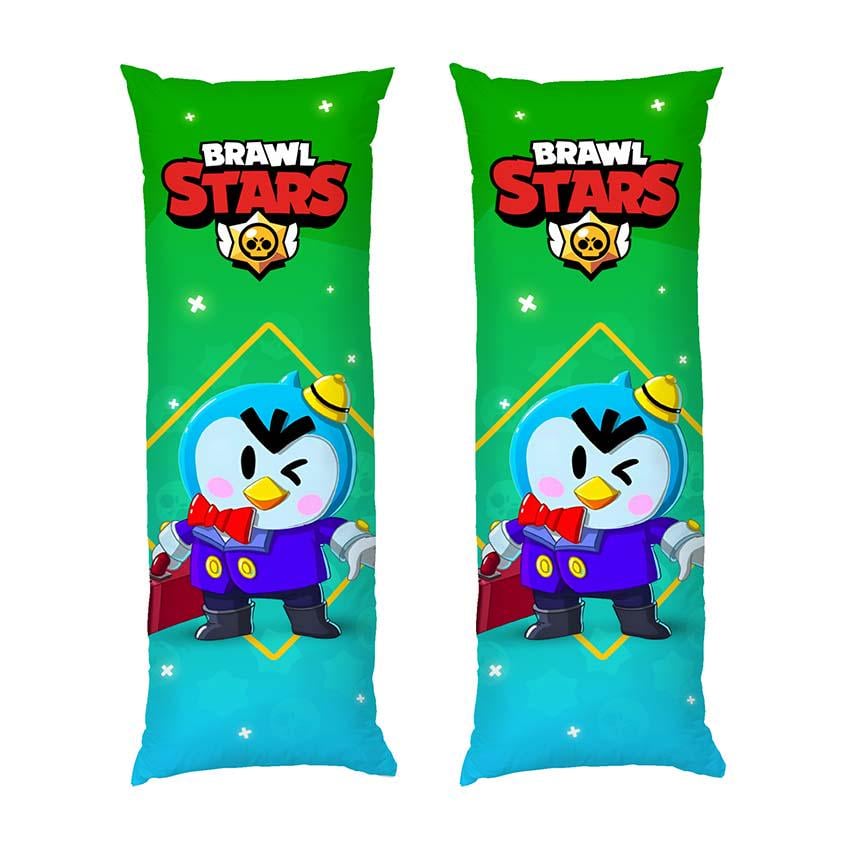 Подушка дакимакура Mister P Brawl Stars габардин 150х50 см (112929-3)