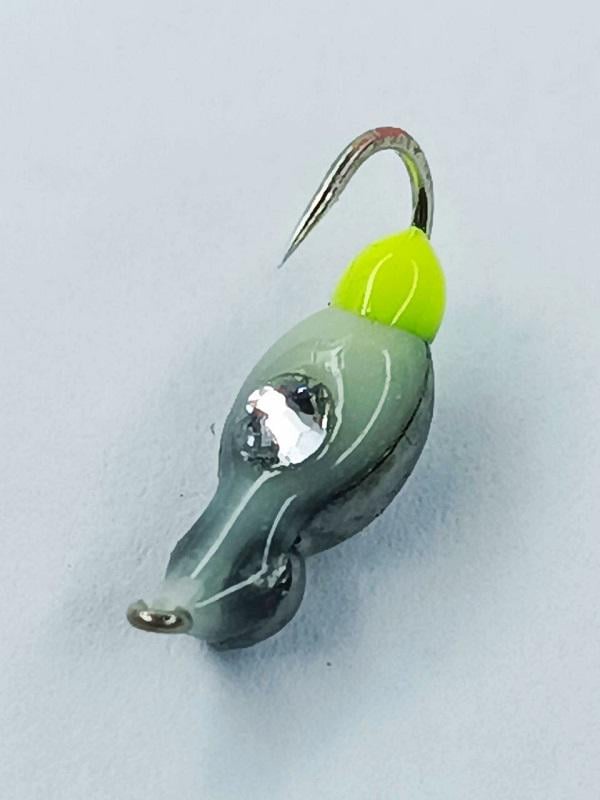 Мормышка вольфрована Start Fishing 044-030-10Нимфа №16 светонакопитель/Swarovski 3 мм 0,6 г Black (10001)