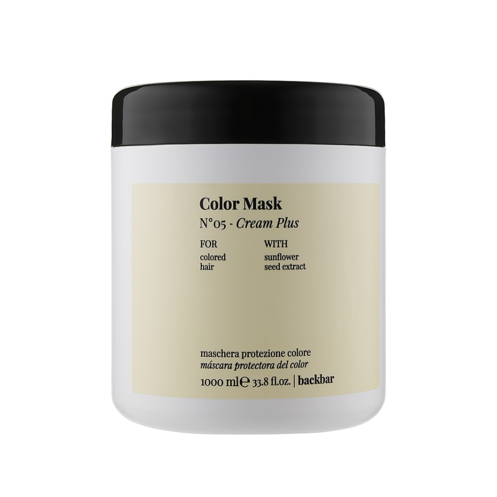 Маска легка захисна для фарбованого волосся Farmavita Color Mask №05 Cream Plus 1000 мл