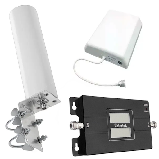 Комплект підсилювачу мобільного зв'язку та інтернету Lintratek KW17L-GD всенаправлена антена та внутрішня антена (31177706)