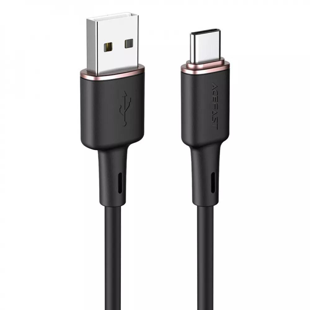 Кабель Acefast C2-04 USB to Type-C 3А 120 см Black (544889) Кабель Acefast C2-04 USB to Type-C 3А 120 см Black (544889)