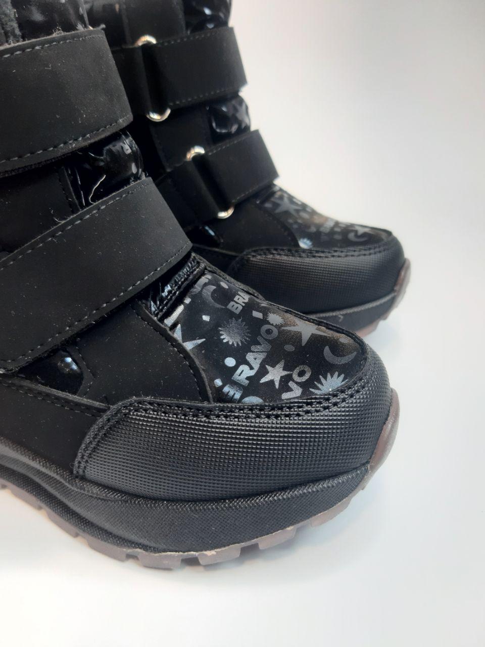 Черевики зимові TOM.M для дівчинки р. 29 18,8 см Чорний (11194 C) - фото 3