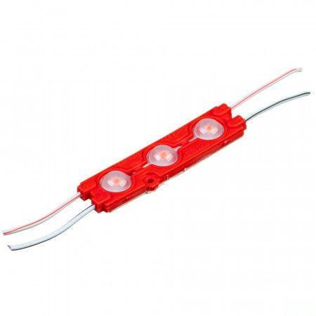 Модуль светодиодный LEDUA 5050-3smd IP65 24V Красный (5853) Модуль светодиодный LEDUA 5050-3smd IP65 24V Красный (5853)