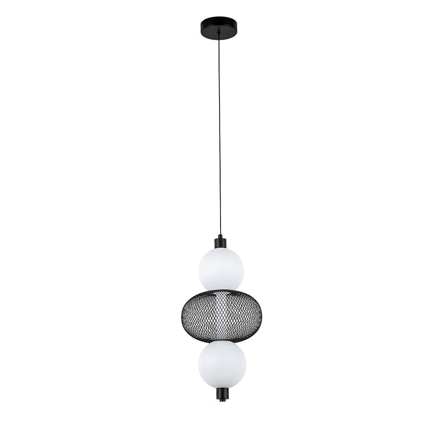 Светильник подвесной светодиодный Levistella 7812032 BK Черный