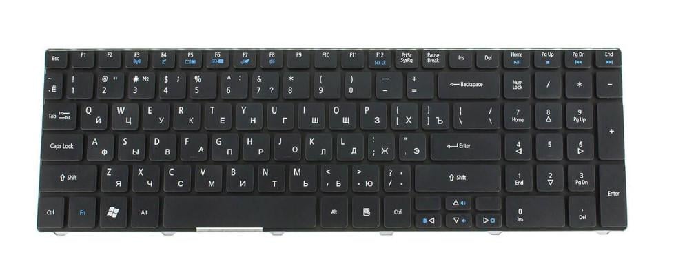 Клавиатура для ноутбука Acer Aspire 5350 матовая (KB.I170A.164)