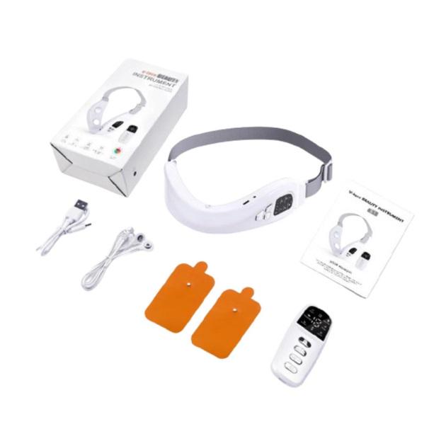 Массажер микротоковый для подтяжки лица YR-42, антивозрастной портативный аппарат (wh04) - фото 3