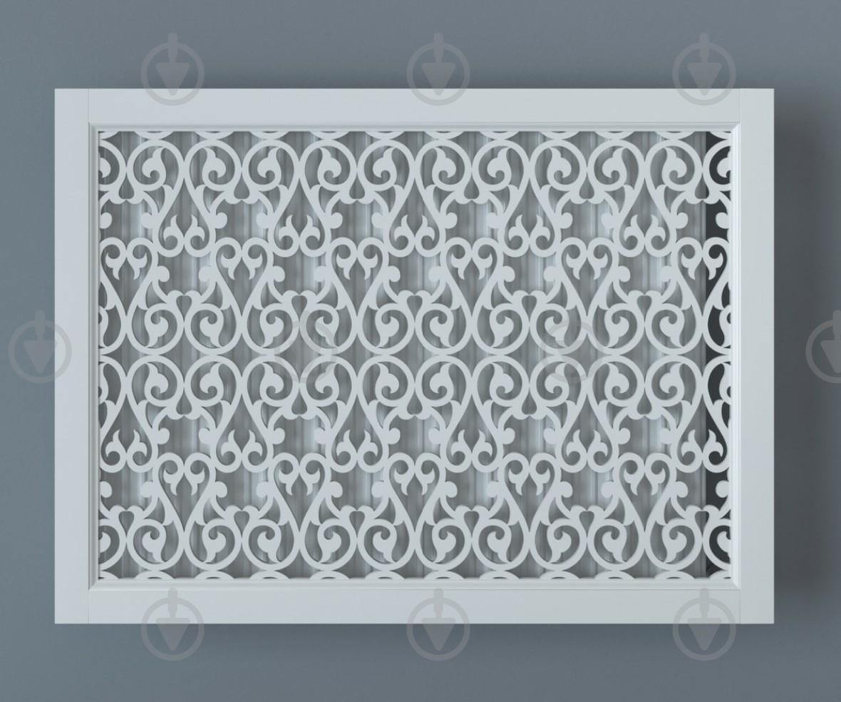 Экран-решетка декоративная на батарею отопления R35-F100 Белый (25310969) - фото 2 Экран-решетка декоративная на батарею отопления R35-F100 Белый (25310969) - фото 2