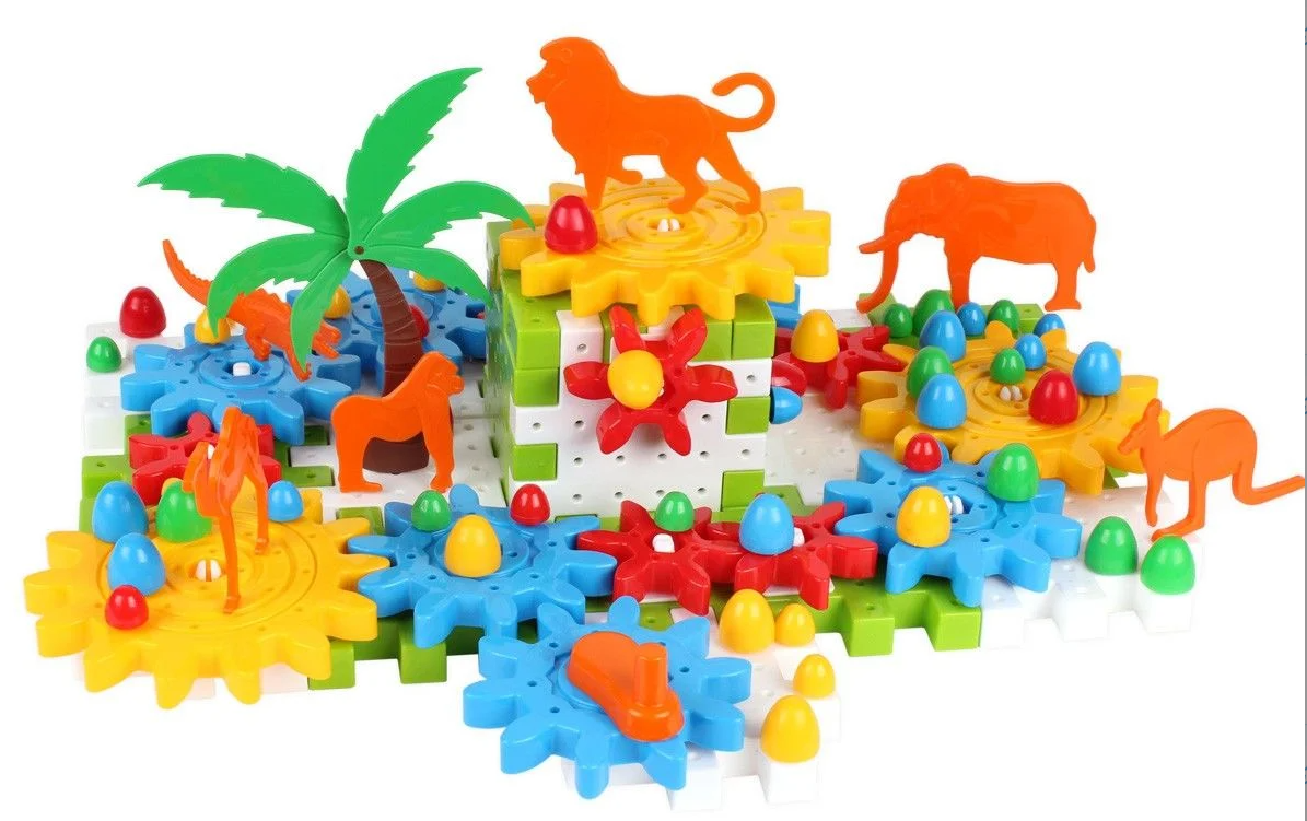 Конструктор фигурки животных 118 деталей (79810)