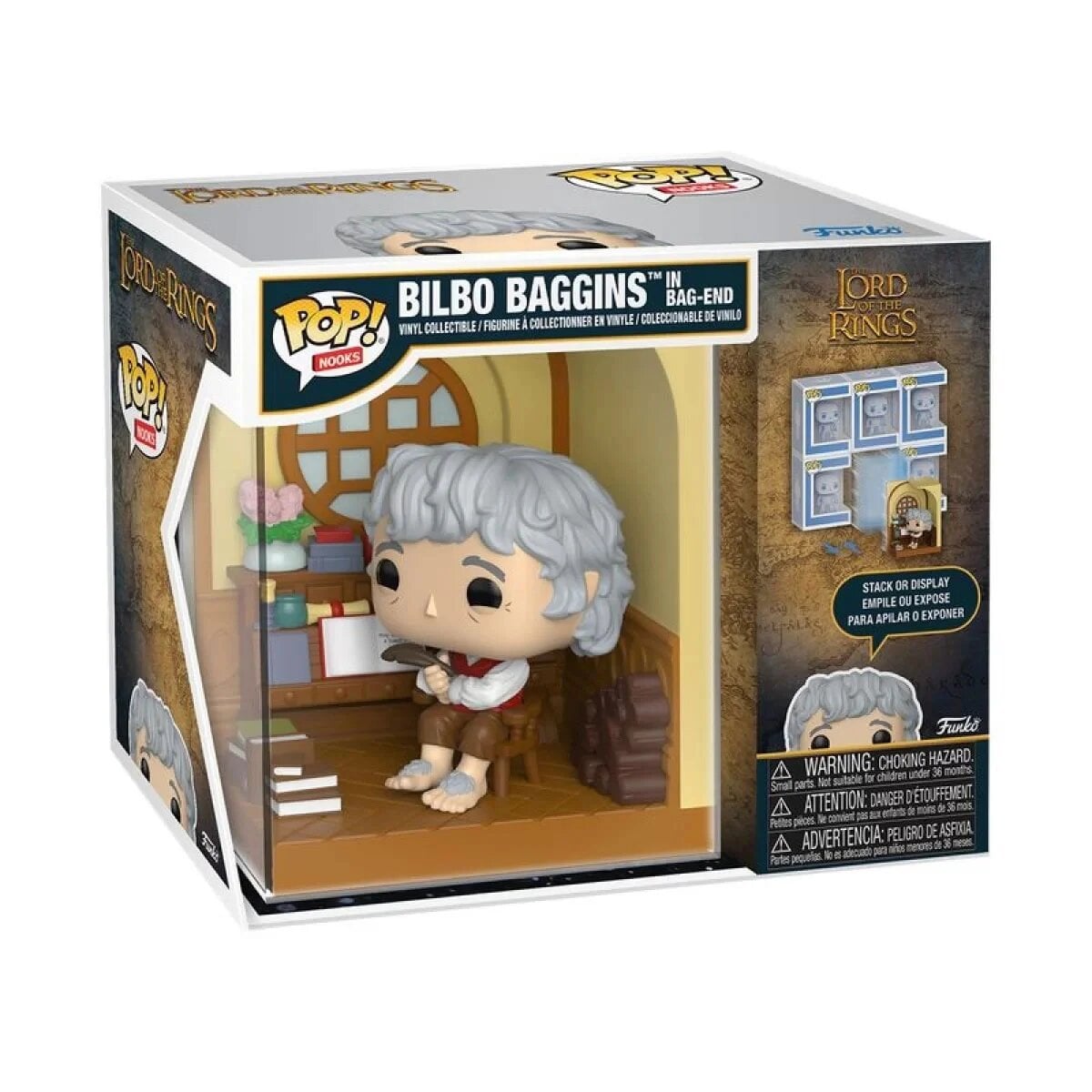 Детская игровая фигурка Funko POP! Nooks Бильбо Торбин Чиби винил 16 см (90463)