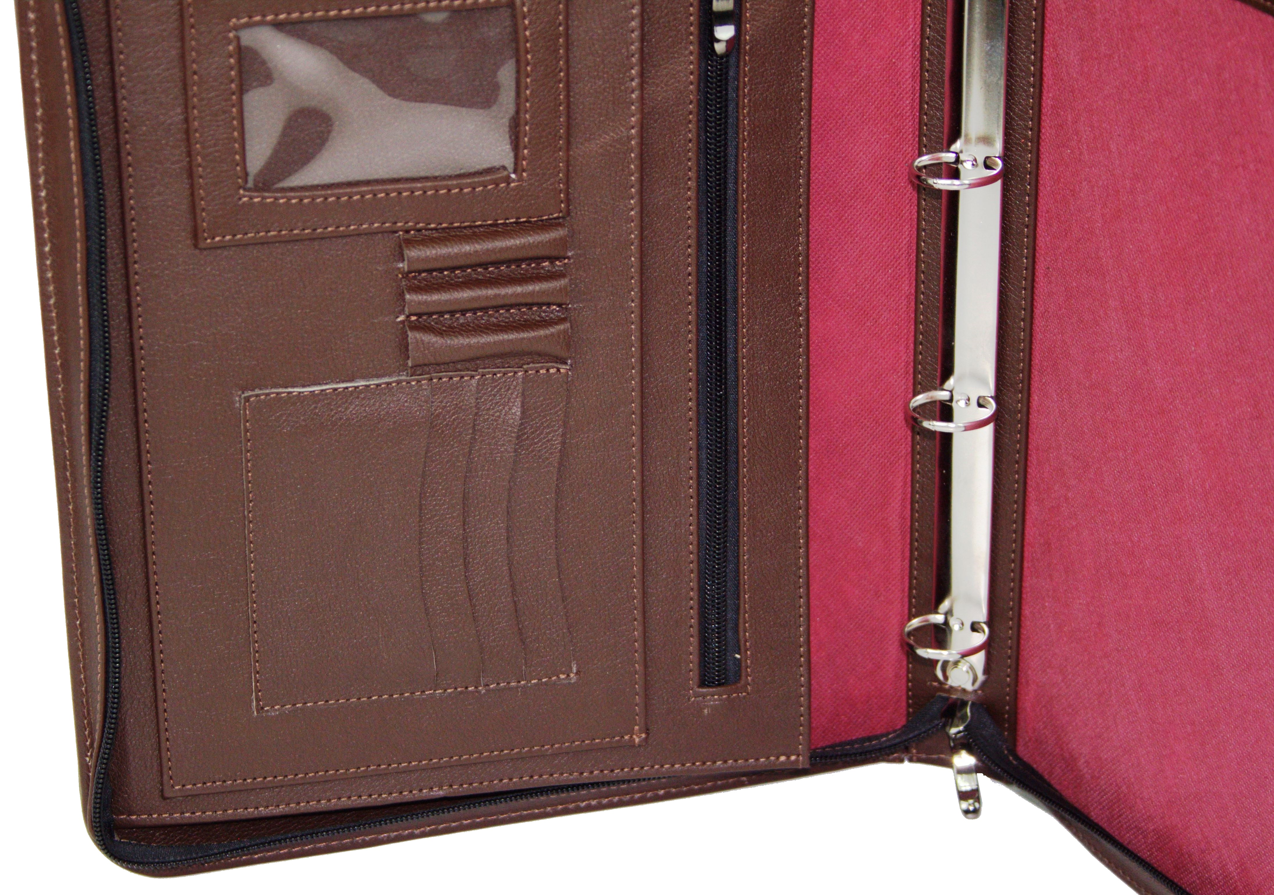 Папка деловая Portfolio для документов кожаная Коричневый (Port1003 brown) - фото 6 Папка деловая Portfolio для документов кожаная Коричневый (Port1003 brown) - фото 6