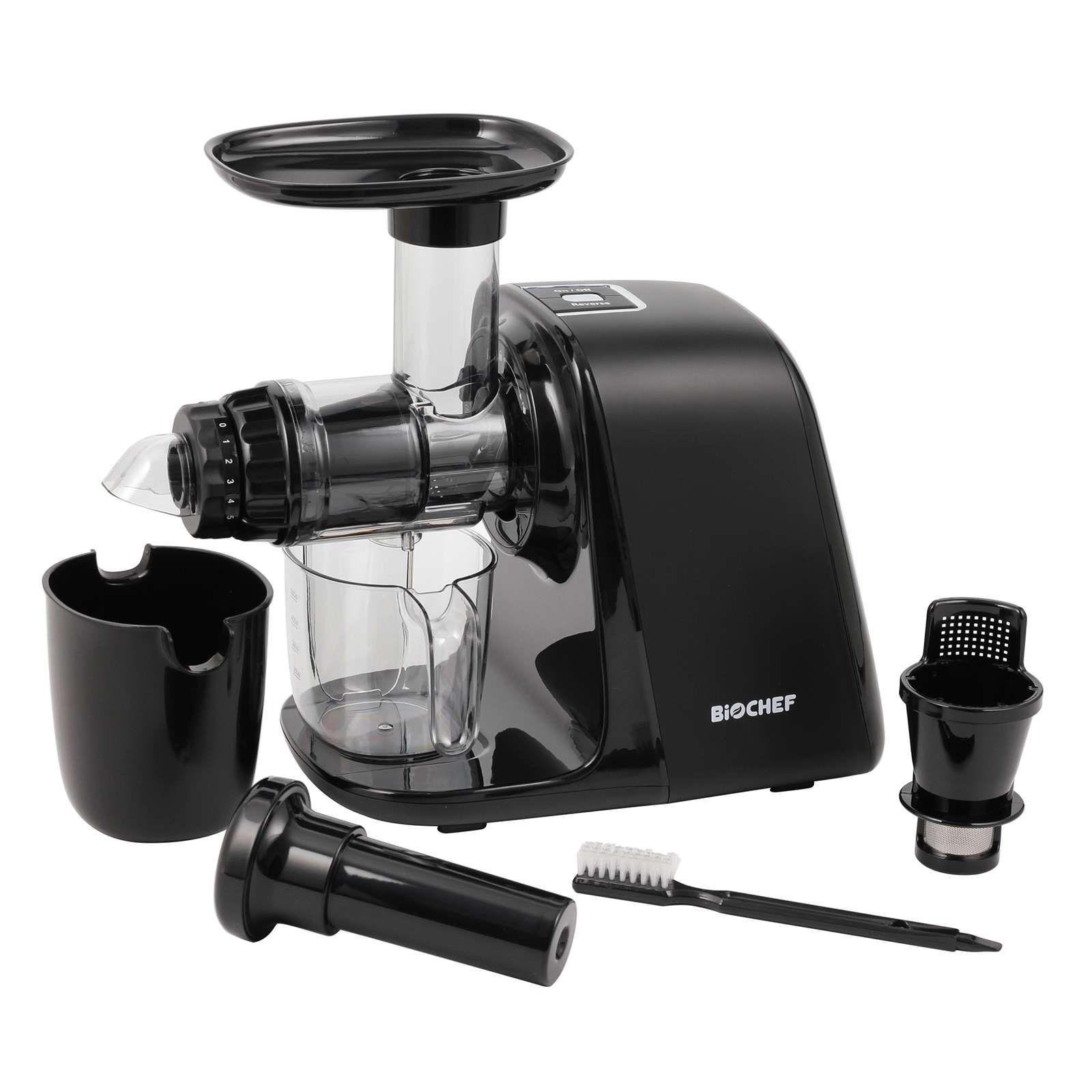 Соковыжималка BioChef Axis Compact Cold Press Juicer Черный - фото 1