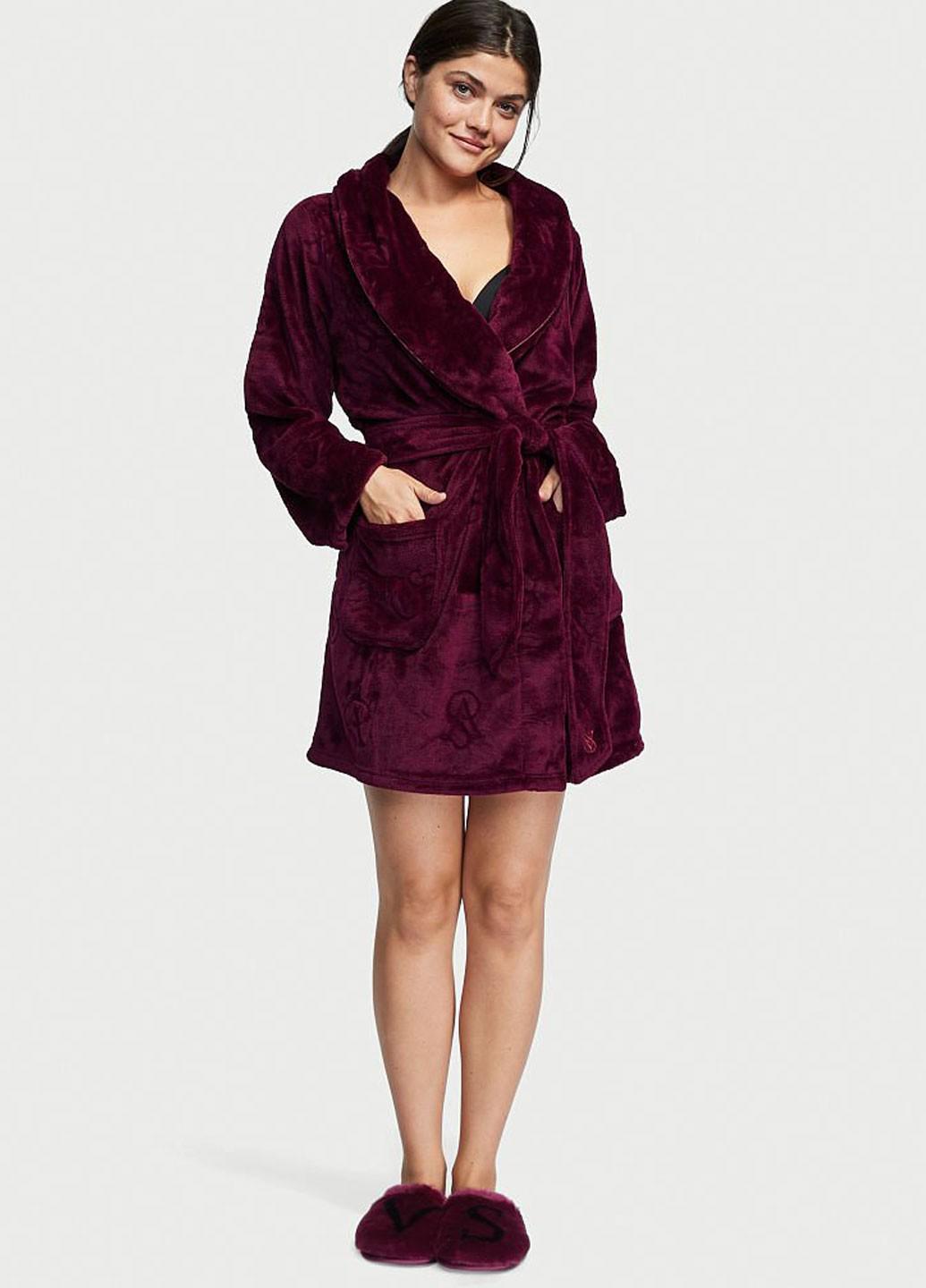 Халат Victoria's Secret M/L Бордовый (15600997411QNJM/L) Халат Victoria's Secret M/L Бордовый (15600997411QNJM/L)