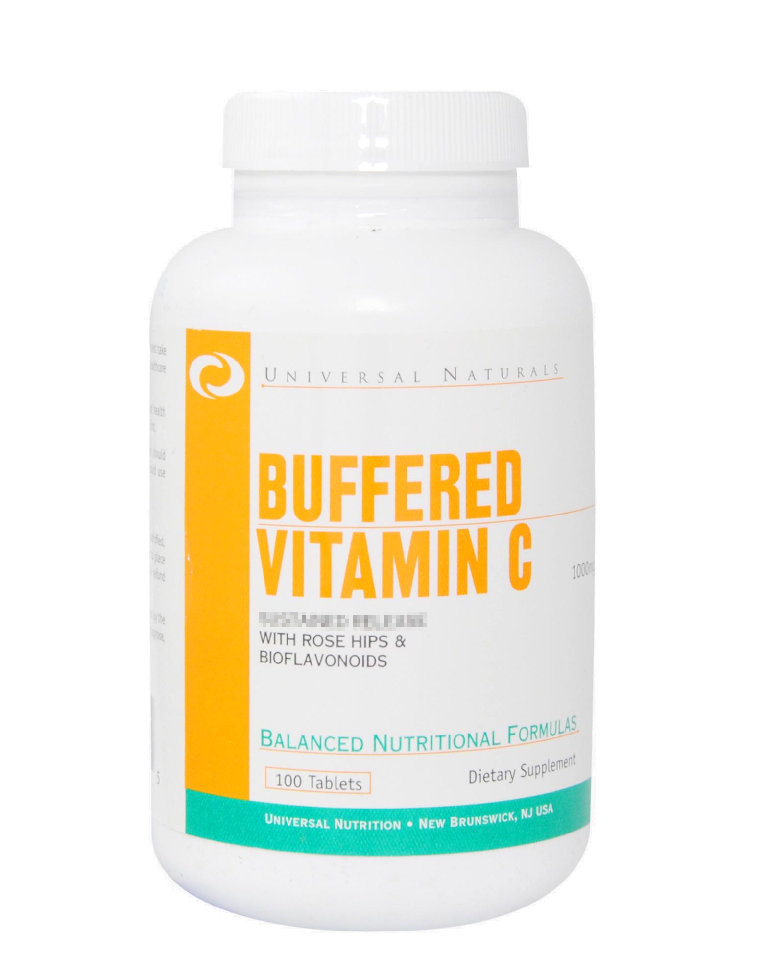 Витамин C для спорта Universal Nutrition Vitamin C Buffered 100 Tabs