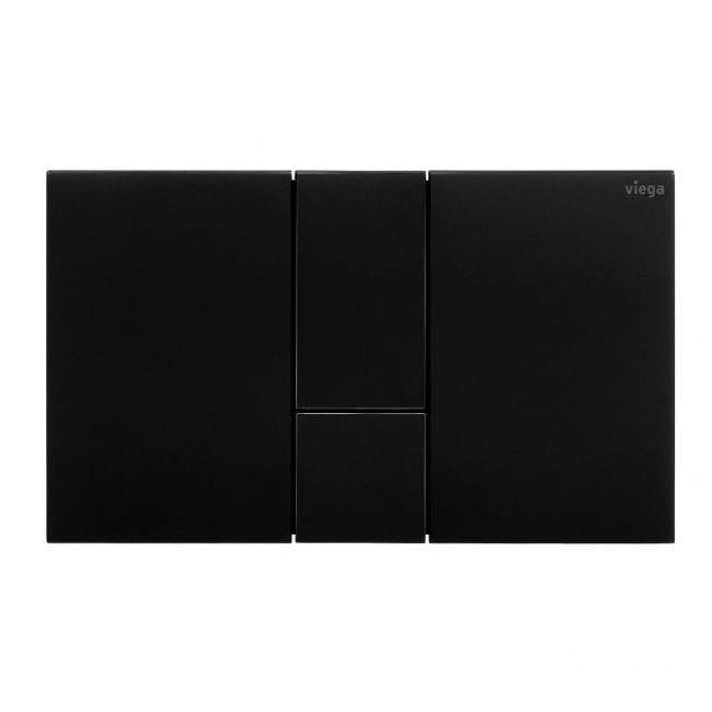 Кнопка для установки Viega Prevista Visign for Style 24 прямоугольная Черный (773304)