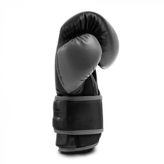 Боксерские перчатки Everlast POWERLOCK TRAINING GLOVES Уни 8 унций Черный (870311-70-3) - фото 6