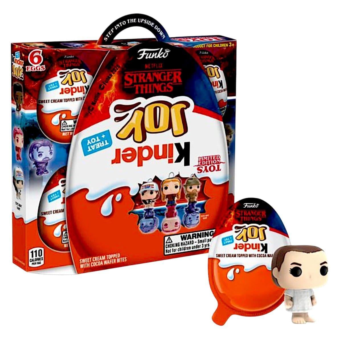 Шоколадные яйца Kinder Joy Funko Netflix Stranger Things 6 шт. х 20 г (3194500313) Шоколадные яйца Kinder Joy Funko Netflix Stranger Things 6 шт. х 20 г (3194500313)