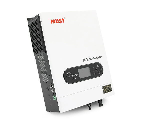 Гибридный инвертор Must PV18-8048PRO II 8000W 48V PV 2х4000W ток заряда 1-120А