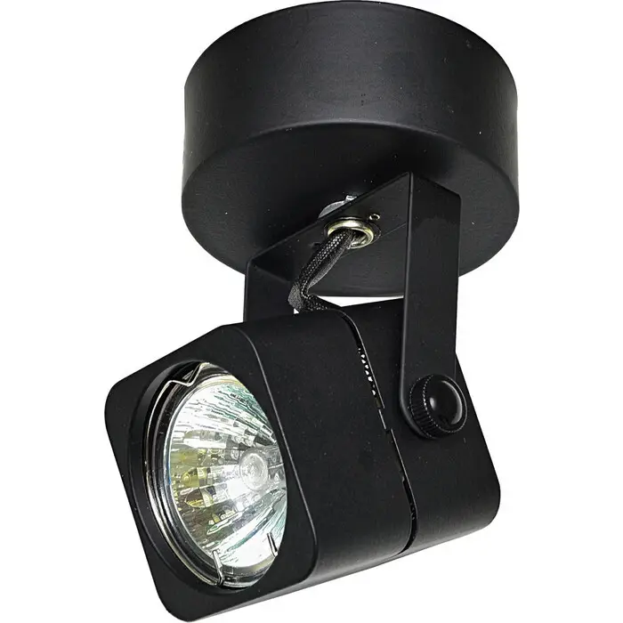 Спот потолочный Sirius Л 32065 с поворотным механизмом квадратный Black Спот потолочный Sirius Л 32065 с поворотным механизмом квадратный Black